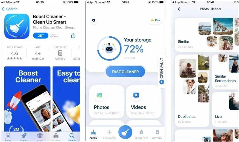 Phần mềm quản lý bộ nhớ iPhone miễn phí